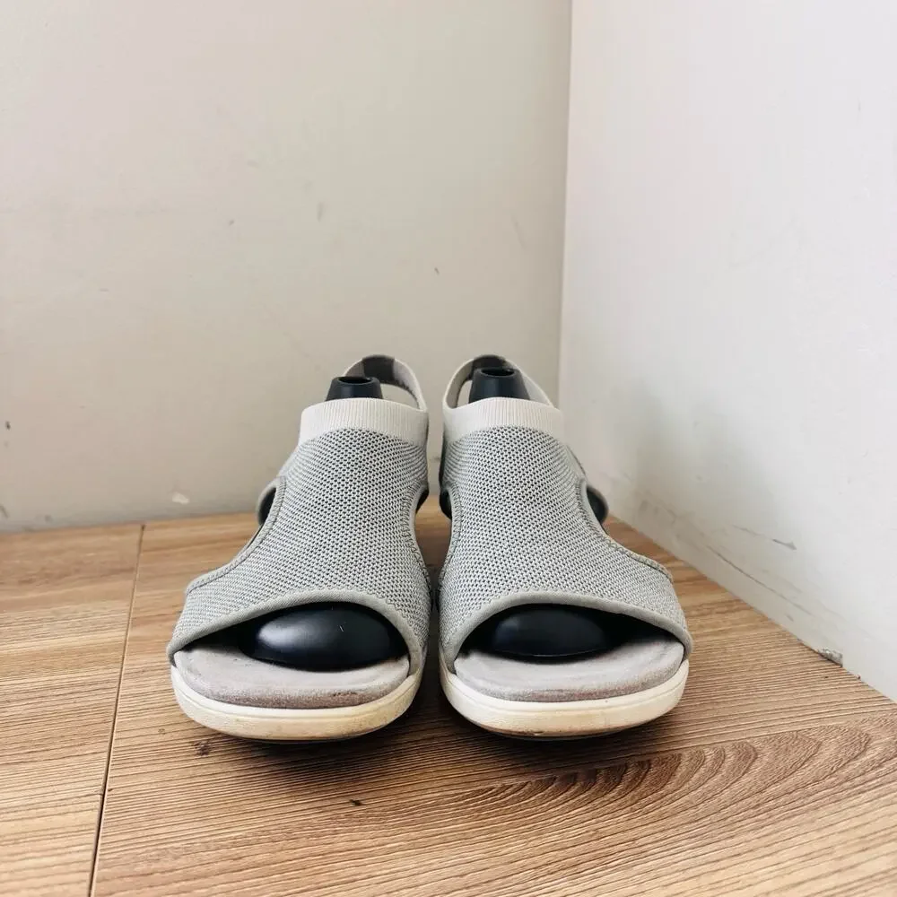 Alegria Qeen Traq Gray Mesh Sandals Women’s Size 11